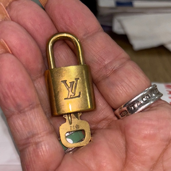 Louis Vuitton Brass Padlock with Key - Picture 1 of 5